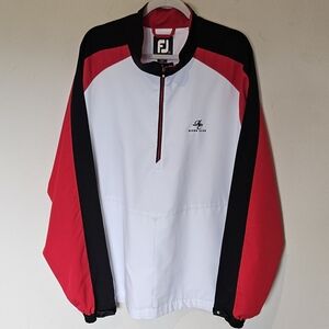 Footjoy 1/2 Zip Pullover Golf Windbreaker - Size XXL -  The River Club Georgia